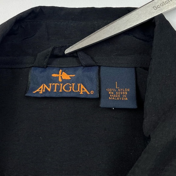 Vtg Arizona Diamondbacks Mens Harrington Windbreaker Jacket Large 90s Black B1 - Picture 3 of 6